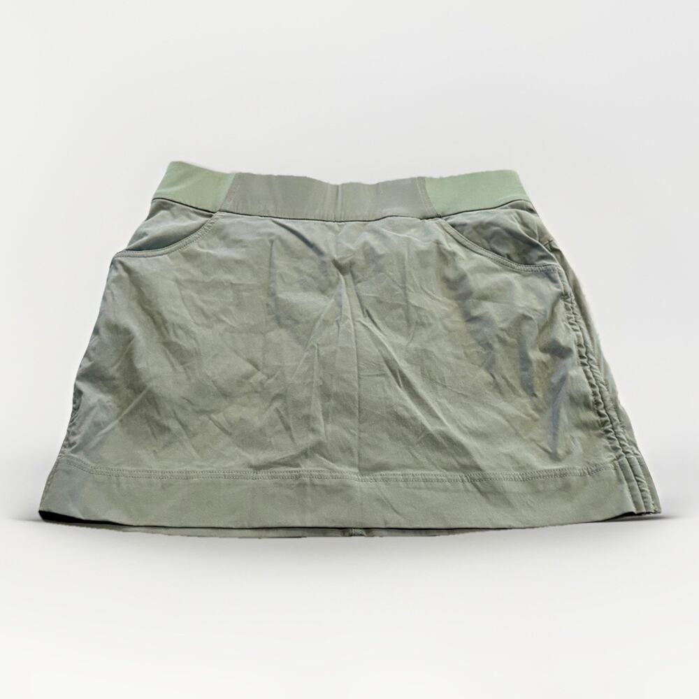 Columbia Womens Green Omni Shield Skirt Shorts Skort Size M Medium AL4071